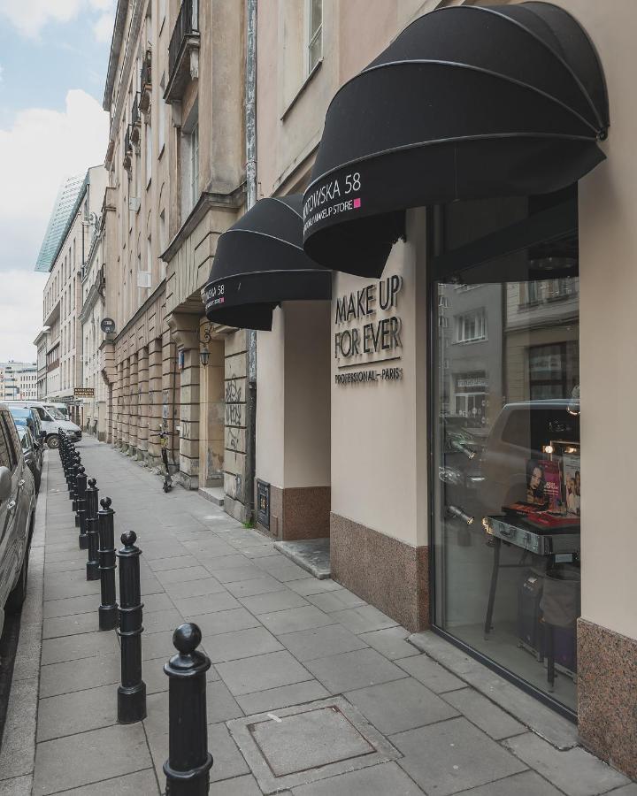 Mokotowska 67 Prywatne Mieszkanie Z Balkonem W Centrum Miasta I W Poblizu Ambasady Usa Samodzielne Zameldowanie! Self Check-In System! Varşova Dış mekan fotoğraf