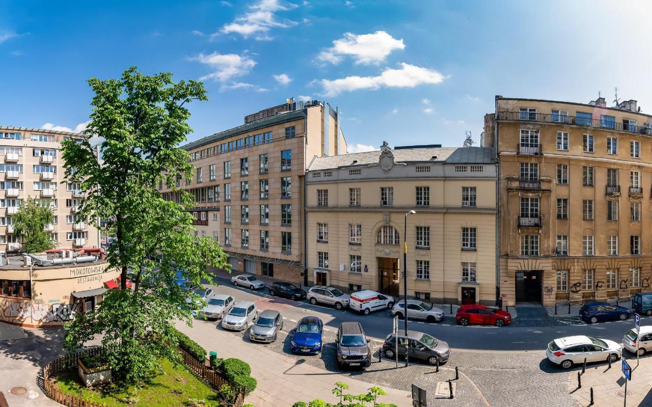 Mokotowska 67 Prywatne Mieszkanie Z Balkonem W Centrum Miasta I W Poblizu Ambasady Usa Samodzielne Zameldowanie! Self Check-In System! Varşova Dış mekan fotoğraf
